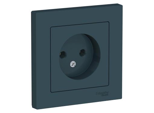 Изображение товара Розетка SCHNEIDER ELECTRIC ATLASDESIGN ATN000840 изумруд IP20 16А скрытая установка