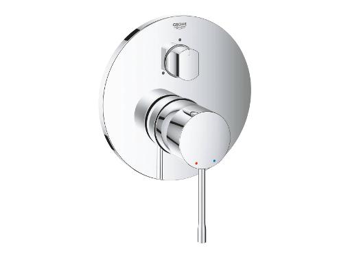 Изображение товара Смеситель для ванны GROHE Essence 24092001 с однорычажным управлением и скрытым монтажом