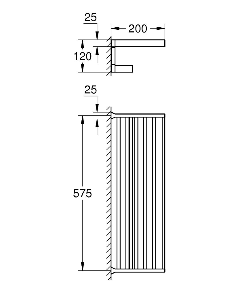 фото Полка grohe 40804000