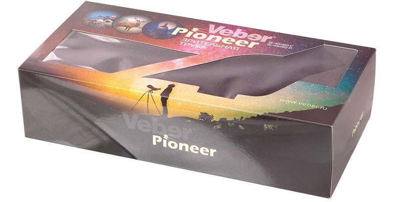 Зрительная труба VEBER Pioneer 15-45*60 Р