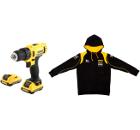 Изображение товара Набор DEWALT Дрель аккумуляторная DCD710D2 с двумя аккумуляторами