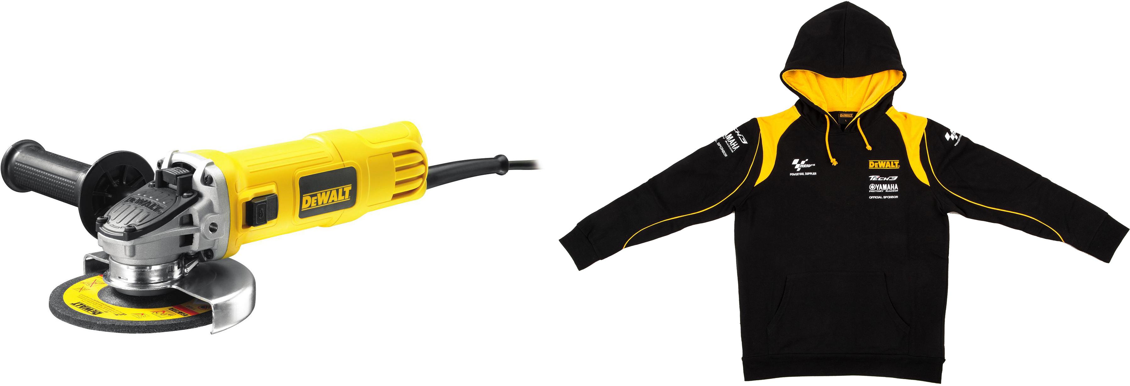 

Набор Dewalt УШМ (болгарка) dwe4151ks +Толстовка dewalt, УШМ (болгарка) dwe4151ks +Толстовка dewalt