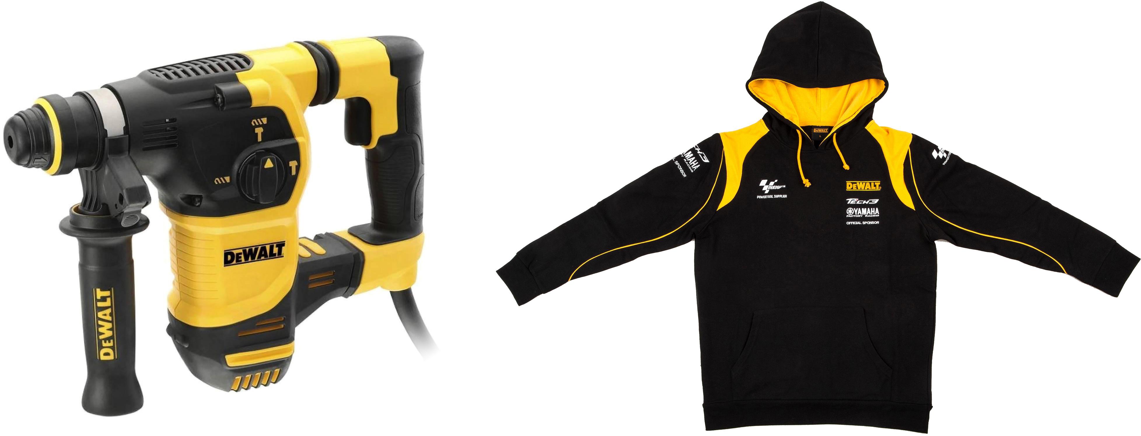 

Набор Dewalt Перфоратор d25333k-qs +Толстовка dewalt, Перфоратор d25333k-qs +Толстовка dewalt