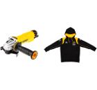 Набор DEWALT УШМ (болгарка) DWE4227QS +Толстовка DEWALT