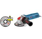 Набор BOSCH УШМ (болгарка) GWX 9-125 S (06017B2000) X-lock +Круг отрезной 2608619267 X-lock 10 шт