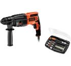 Набор BLACK & DECKER Перфоратор BDR26K-RU +Отвертка A7062