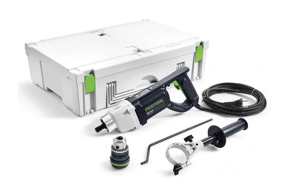 Дрель Festool DR 20 E FF-Plus (767991) - цена, фото и инструкция - купить в  Москве, СПб и РФ