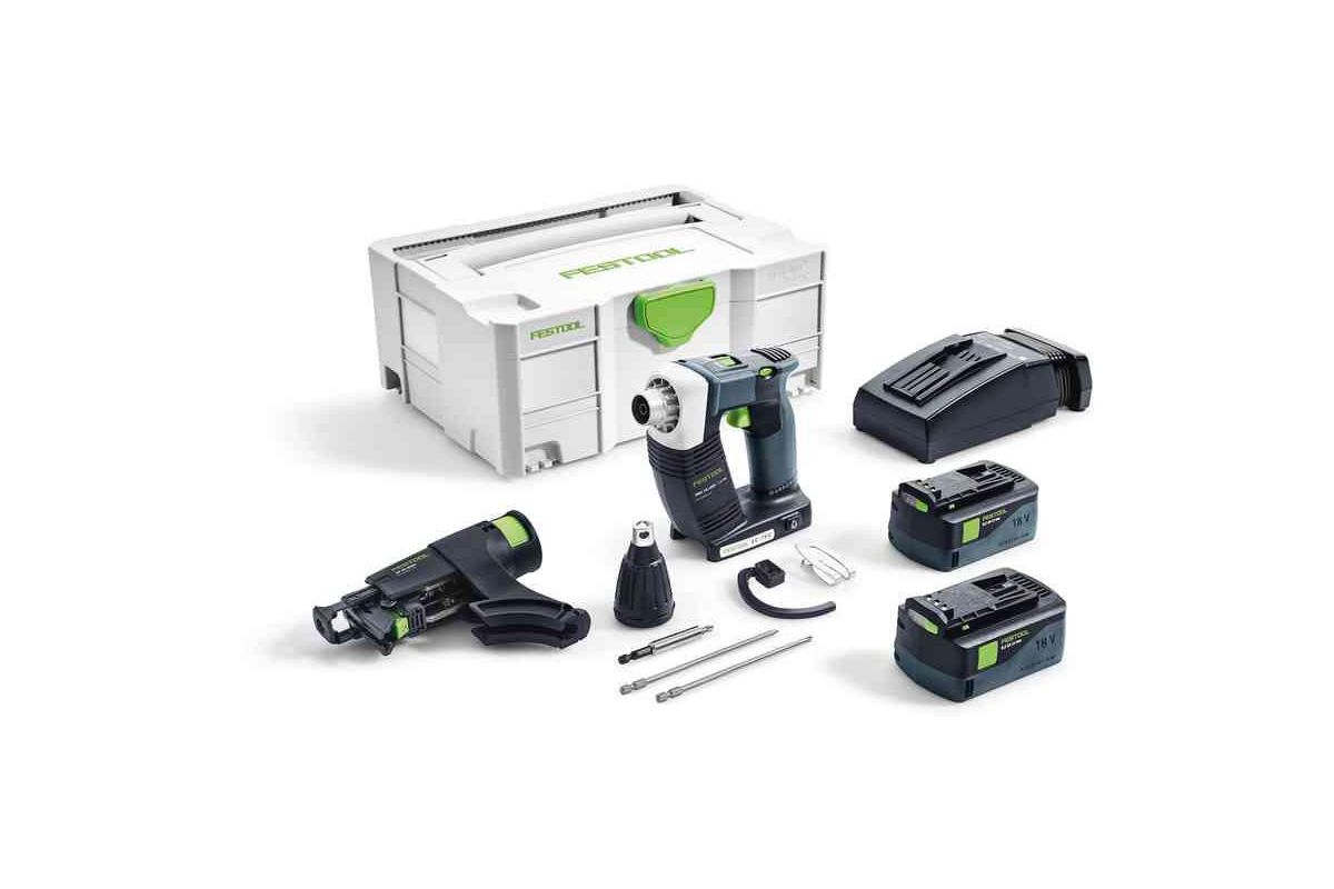 Шуруповерт аккумуляторный Festool DWC 18-4500 Li 5,2-Plus (574745) - цена,  фото и инструкция - купить в Москве, СПб и РФ