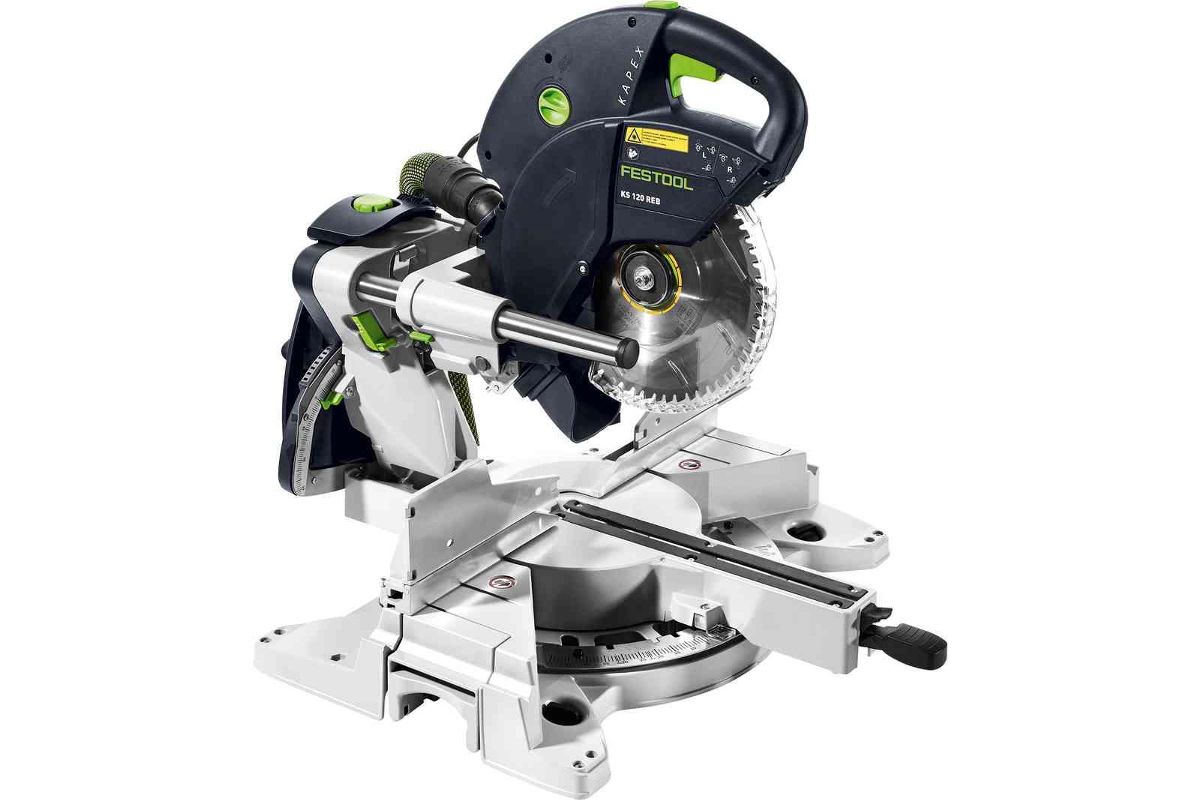 Пила торцовочная Festool KS 120 REB (575302) - цена, видео, фото и  инструкция - купить в Москве, СПб и РФ