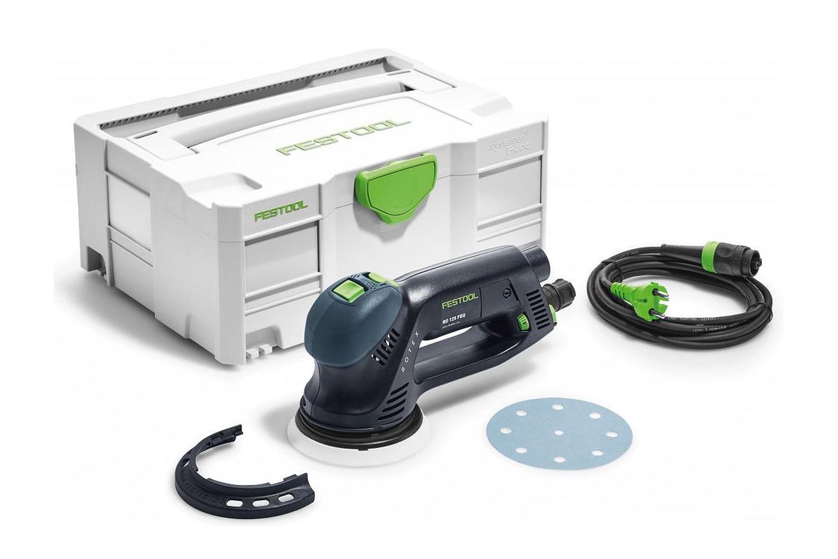 Эксцентриковая машина Festool RO 125 FEQ-Plus (571779) - цена, фото и  инструкция - купить в Москве, СПб и РФ