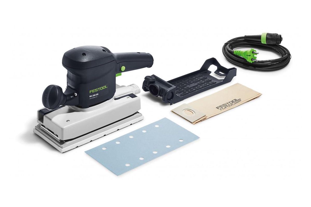 Вибрационная шлифмашина FESTOOL RS 200 EQ RUTSCHER (567763) купить в Уфе по  доступной цене: характеристики и фото