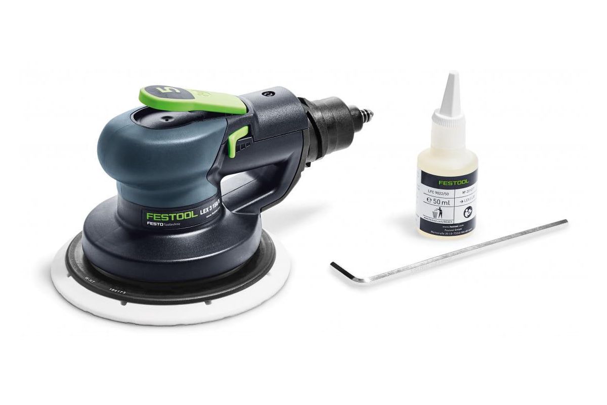 Шлифмашинка орбитальная пневматическая Festool LEX 3 150/5 - цена, фото и  инструкция - купить в Москве, СПб и РФ