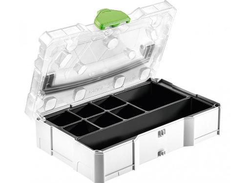 Изображение товара Ящик для инструмента FESTOOL SYS-MINI 1 TL TRA UNI прозрачный для мелких деталей