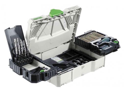 Изображение товара Профессиональный монтажный набор FESTOOL SYS 1 CE-SORT 98 предметов