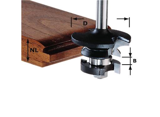 Изображение товара Фреза FESTOOL Ф 43мм S 8мм I 21мм (491130) для мебельных фасадов