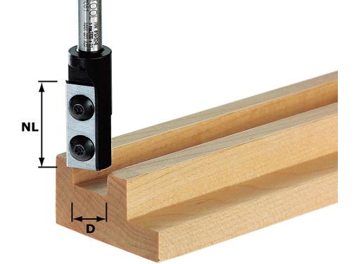 Изображение товара Фреза FESTOOL Ф 16мм S 8мм I 30мм сменные ножи профессиональная