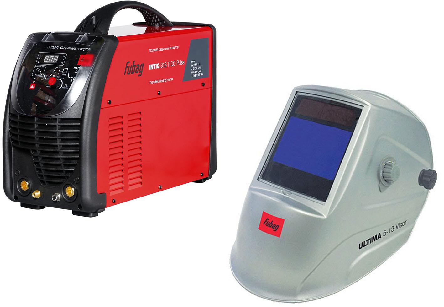 

Набор Fubag Инвертор intig 315 t dc pulse +Маска ultima 5 – 13 visor, Инвертор intig 315 t dc pulse +Маска ultima 5 – 13 visor