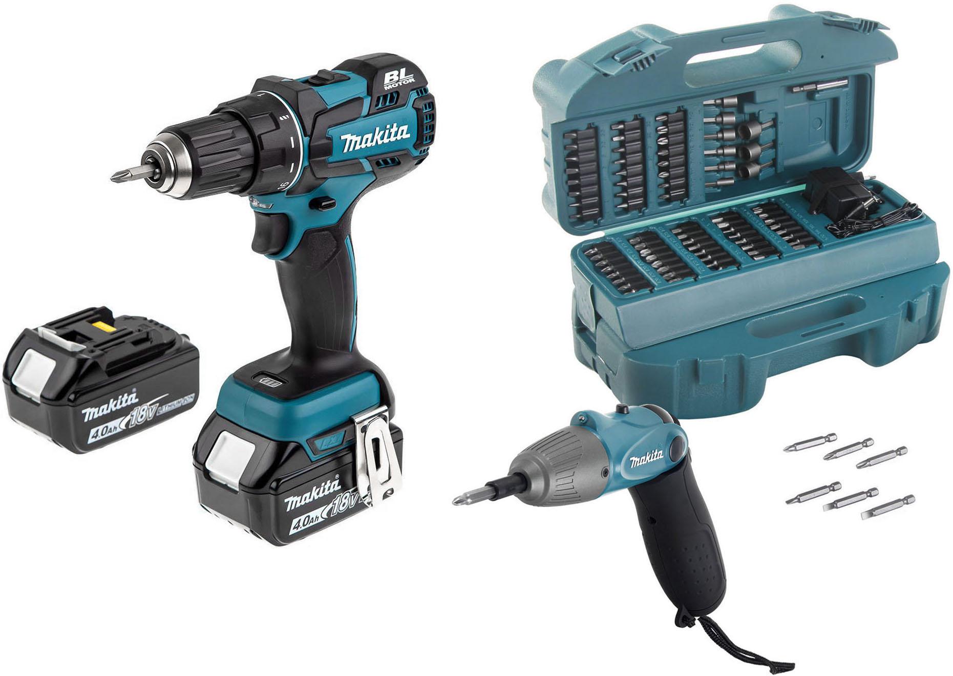 

Набор Makita Ddf480rme + набор оснастки + отвертка, Ddf480rme + набор оснастки + отвертка