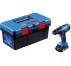 Изображение товара Аккумуляторная дрель-шуруповерт BOSCH GSR 180-Li + кейс PRO профессиональный набор