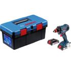 Изображение товара Набор BOSCH Гайковерт аккумуляторный GDX 180-LI (06019G5220) +Ящик Toolbox PRO 1600A018T3
