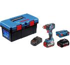Изображение товара Набор BOSCH Гайковерт аккумуляторный GDX 18V-200 C (06019G4201) +Ящик Toolbox PRO 1600A018T3