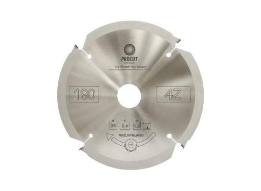 Изображение товара Алмазный пильный диск PROCUT 190x30 мм для фиброцемента и гипсокартону