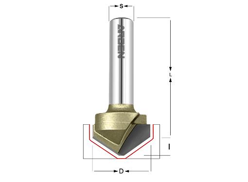 Фреза ARDEN Ф 12.7мм S 8мм I 12.7мм (200821A)