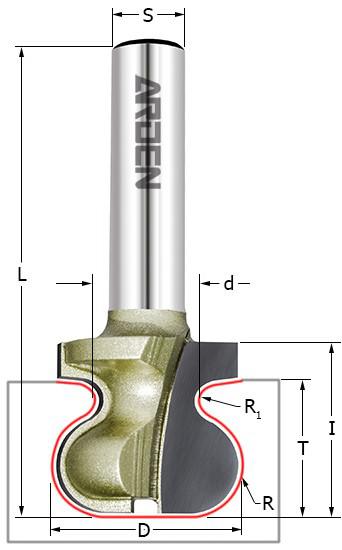 

Фреза Arden 502831, 502831