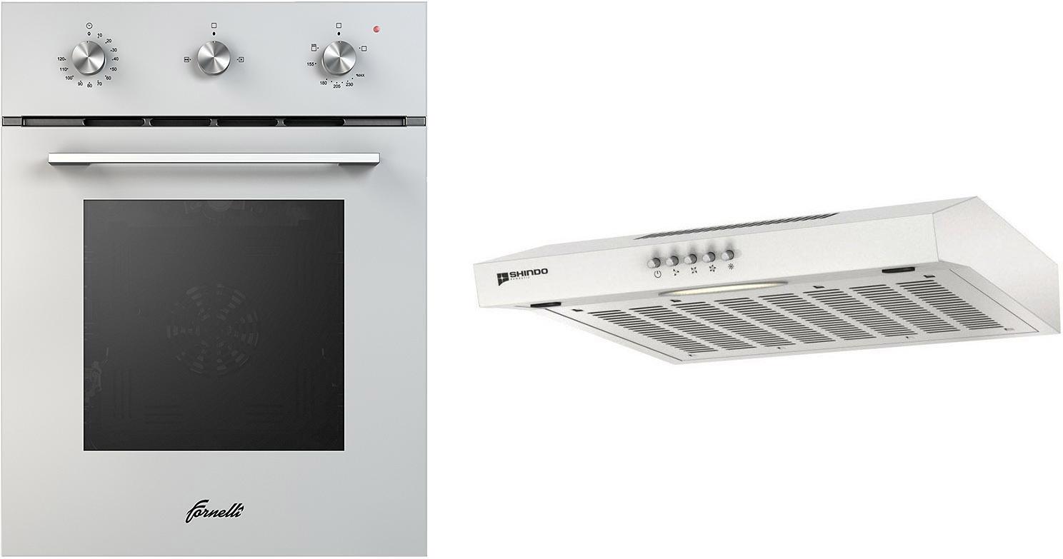 

Набор Fornelli Духовка газовая fga 45 stretto wh +Вытяжка itea 50 w, Белый, Духовка газовая fga 45 stretto wh +Вытяжка itea 50 w