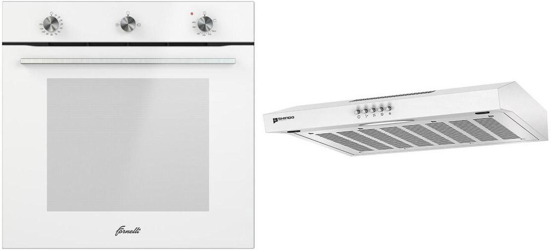 

Набор Fornelli Духовка газовая fga 60 falcone wh +Вытяжка itea 60 w, Белый, Духовка газовая fga 60 falcone wh +Вытяжка itea 60 w