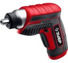 Отвертка аккумуляторная ЗУБР ViX ЗО-Е-3.6 Ли