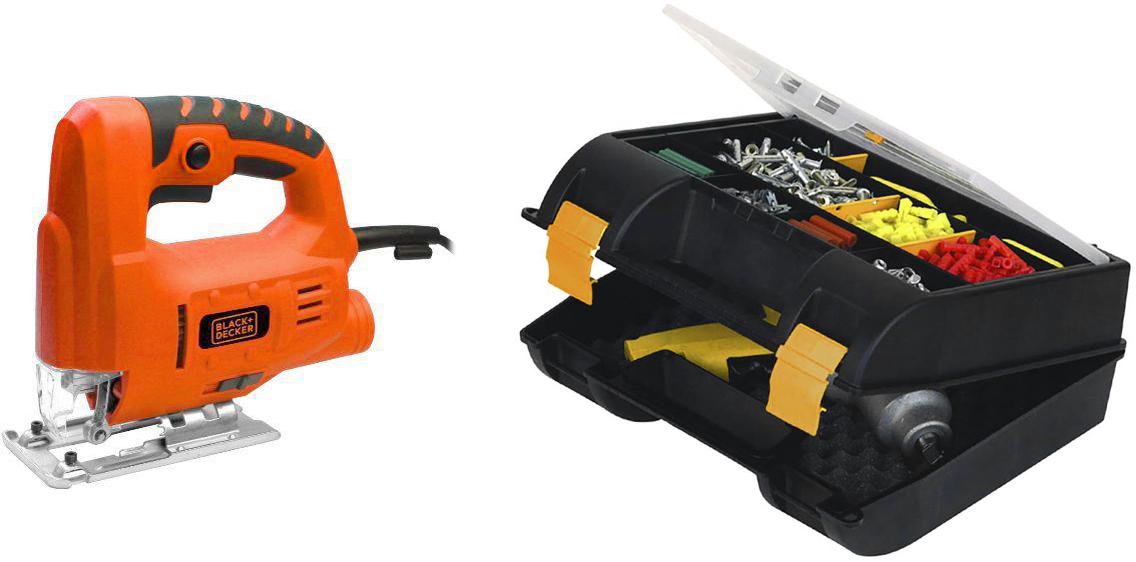 

Набор Black & decker Лобзик js10-ru +Ящик 1-92-734, Лобзик js10-ru +Ящик 1-92-734