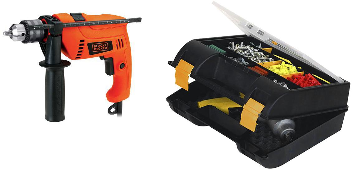 

Набор Black & decker Дрель ударная hd555-ru +Ящик 1-92-734, Дрель ударная hd555-ru +Ящик 1-92-734