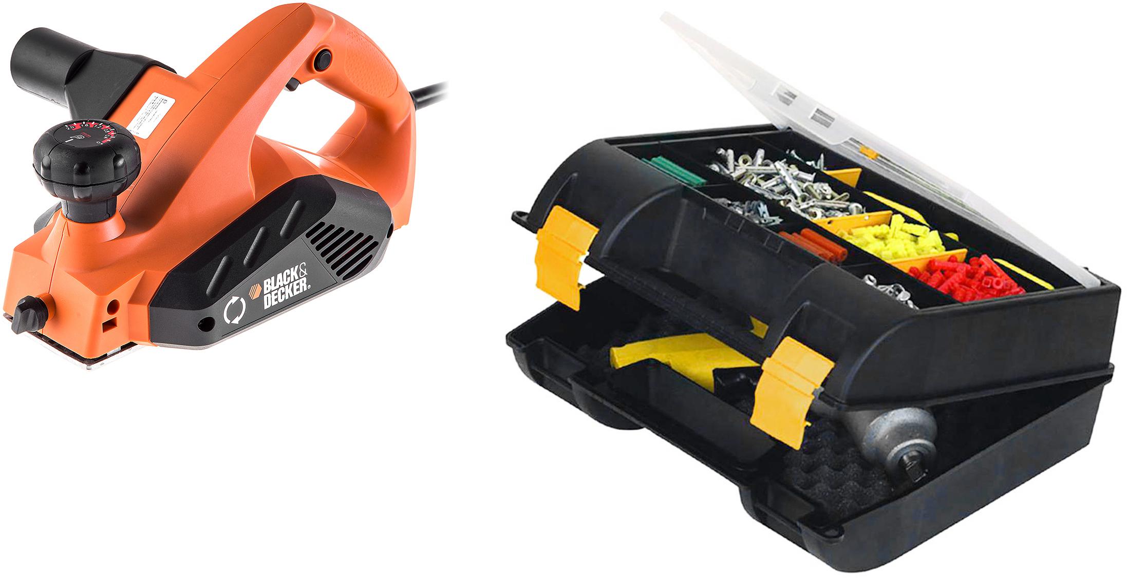 

Набор Black & decker Рубанок kw712 +Ящик 1-92-734, Рубанок kw712 +Ящик 1-92-734