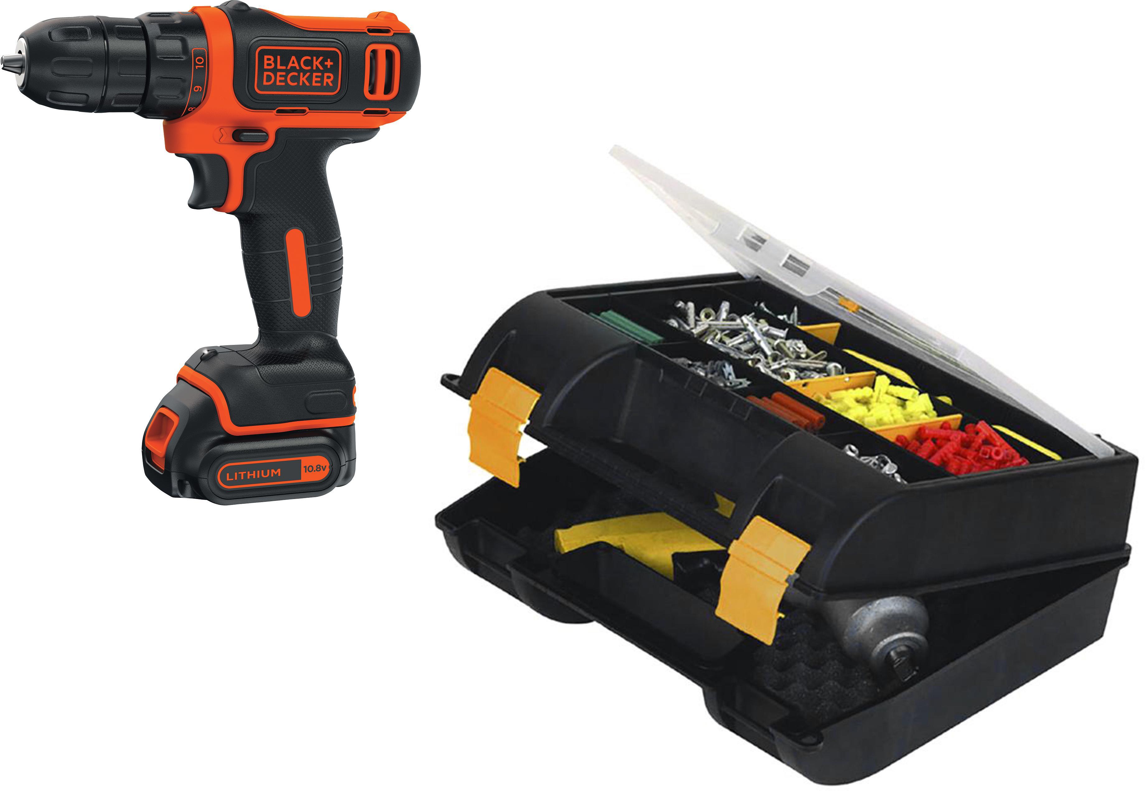 

Набор Black & decker Дрель-шуруповерт bdcdd12b-xk +Ящик 1-92-734, Дрель-шуруповерт bdcdd12b-xk +Ящик 1-92-734