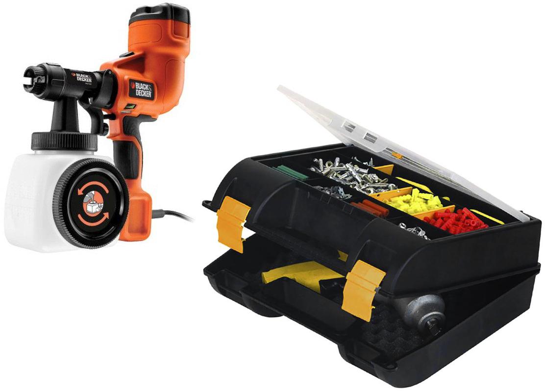 

Набор Black & decker Краскопульт hvlp200-qs +Ящик 1-92-734, Краскопульт hvlp200-qs +Ящик 1-92-734
