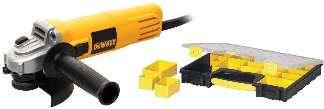 

Набор Dewalt УШМ (болгарка) dwe4119-ks +Органайзер 1-92-748, УШМ (болгарка) dwe4119-ks +Органайзер 1-92-748