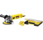 Изображение товара Угловая шлифмашина DEWALT DWE4151KS с боковой рукояткой и защитным кожухом