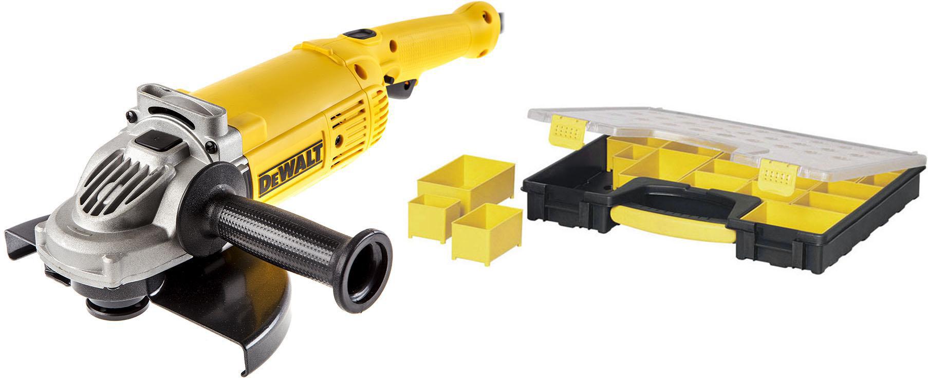 

Набор Dewalt УШМ (болгарка) dwe492ks +Органайзер 1-92-748, УШМ (болгарка) dwe492ks +Органайзер 1-92-748
