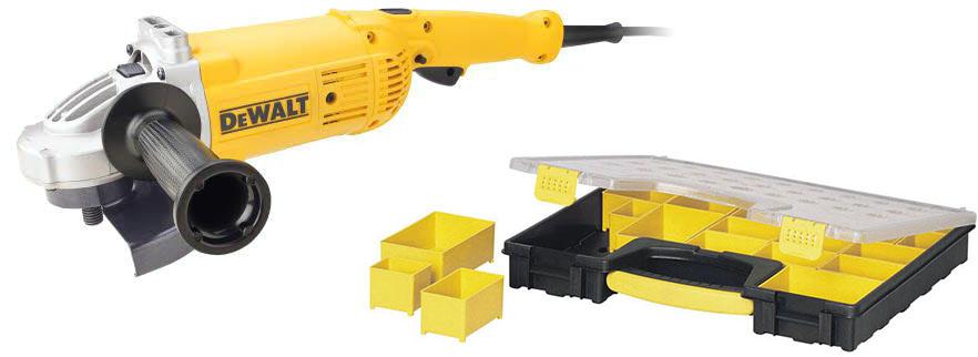 

Набор Dewalt УШМ (болгарка) dwe496-ks +Органайзер 1-92-748, УШМ (болгарка) dwe496-ks +Органайзер 1-92-748