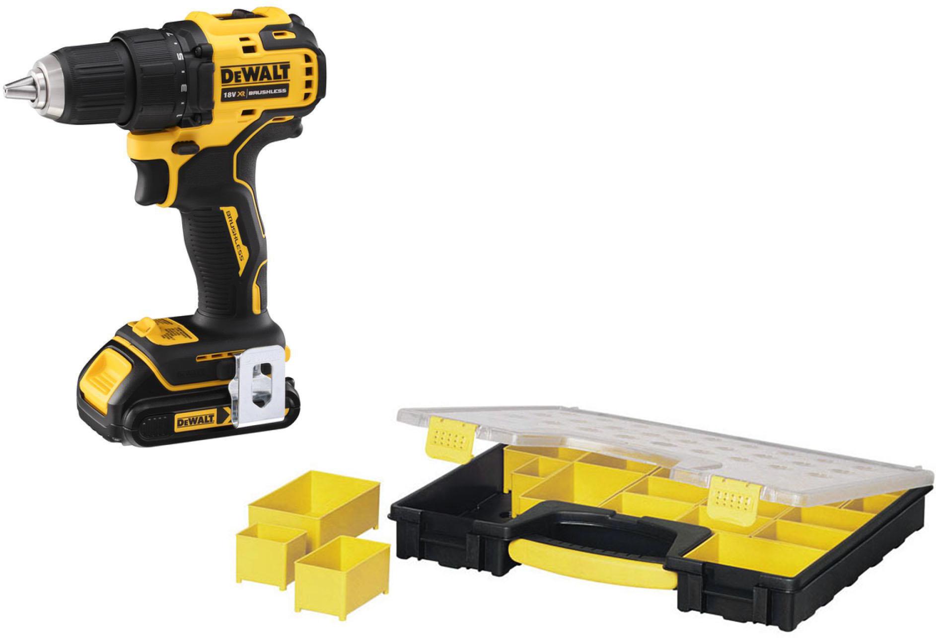 

Набор Dewalt Дрель-шуруповерт dcd708s2t-qw +Органайзер 1-92-748, Дрель-шуруповерт dcd708s2t-qw +Органайзер 1-92-748