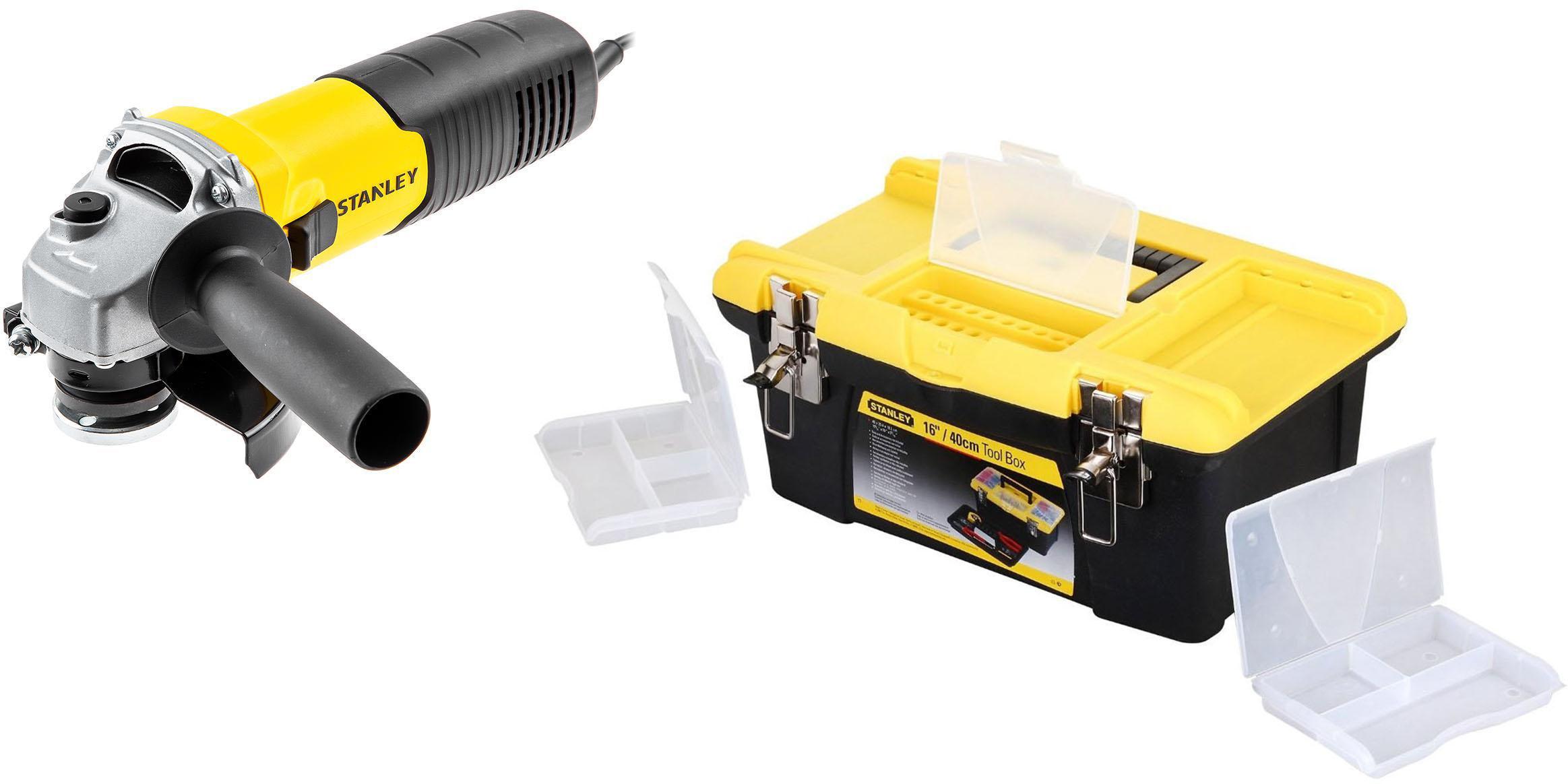 

Набор Stanley УШМ (болгарка) stgs7115-b9 +Ящик jumbo 16 1-92-905, УШМ (болгарка) stgs7115-b9 +Ящик jumbo 16 1-92-905