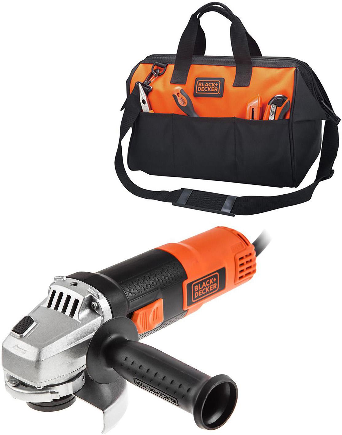 

Набор Black & decker УШМ (болгарка) kg8215-ru +Сумка bdst73821-ru, УШМ (болгарка) kg8215-ru +Сумка bdst73821-ru