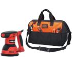 Эксцентриковая машина BLACK & DECKER Орбитальная (эксцентриковая) шлифмашина KA198 +Сумка BDST73821-RU