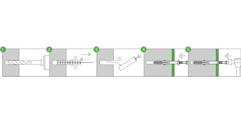 Дюбель-гвоздь TECH-KREP 6х40мм (133395) 1шт.