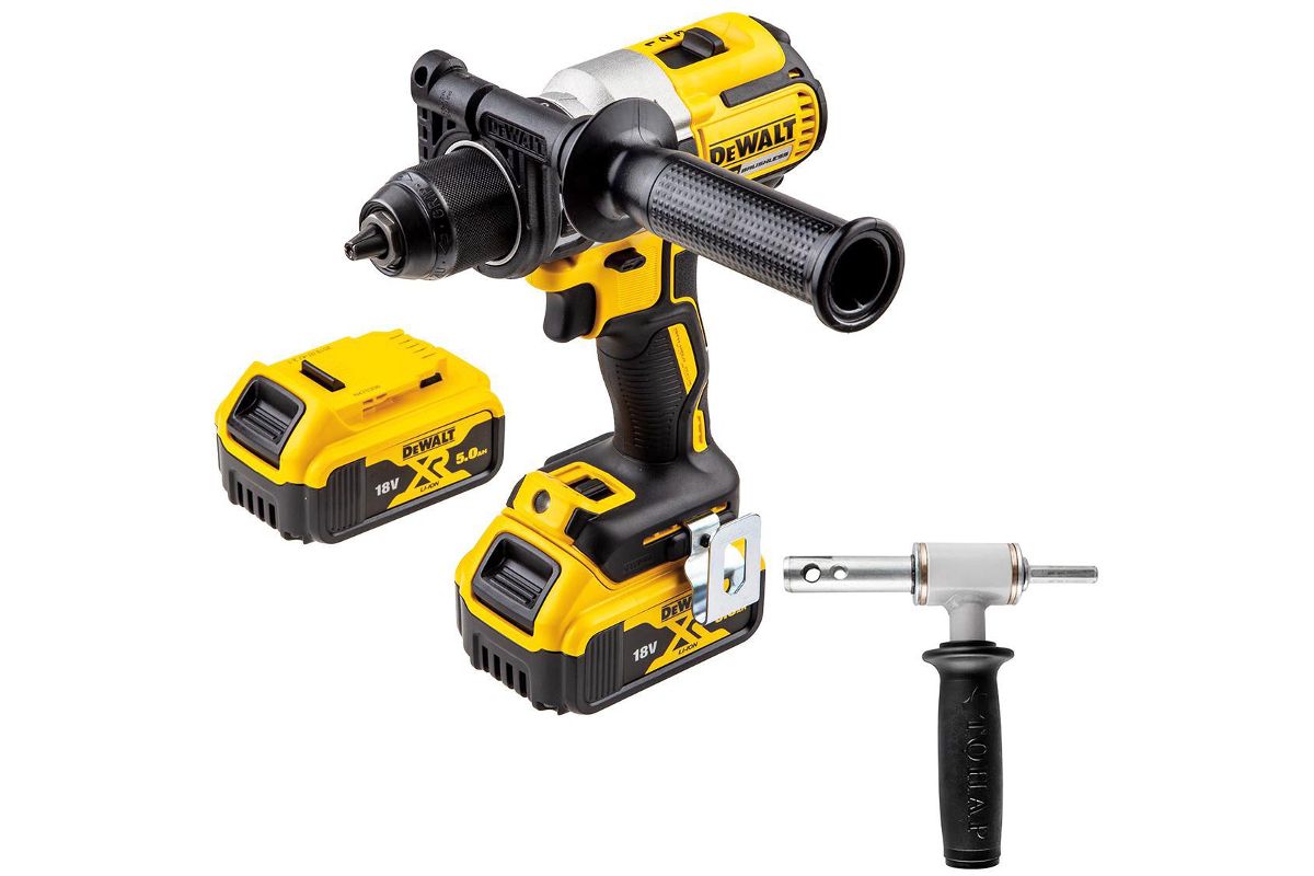 Набор Dewalt Бесщеточный шуруповерт DCD991P2QW +Адаптер АШ-02 - цена,  отзывы, фото - купить в Москве, СПб и РФ