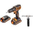 Изображение товара Аккумуляторная дрель-шуруповерт BLACK & DECKER BDCDC18KB-QW 18В с кейсом