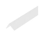 Угол отделочный СИГМА УТ000042765 ПВХ 20*20 2,7м Белый