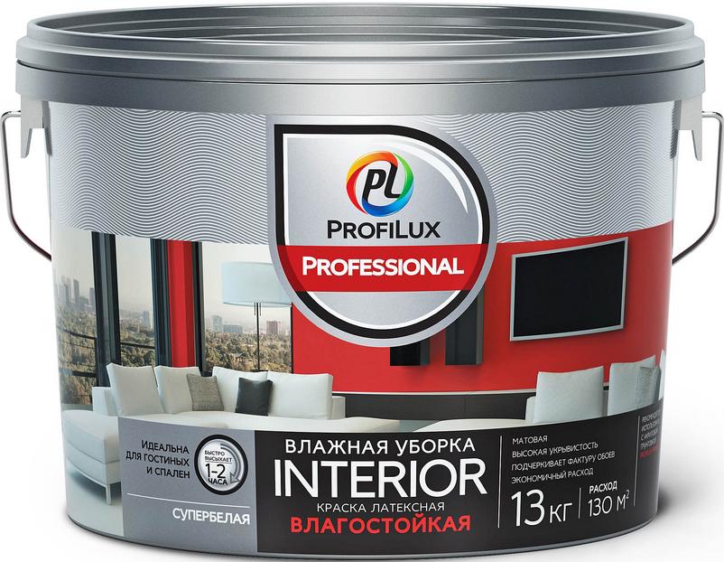 

Краска Profilux Professional interior МОЮЩАЯСЯ ЗИМА 2,5кг вд для стен и потолков, Белый, Professional interior МОЮЩАЯСЯ ЗИМА 2,5кг вд для стен и потолков