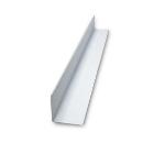 Угол отделочный NN ink. из ПВХ 30х30мм белый 2,7м